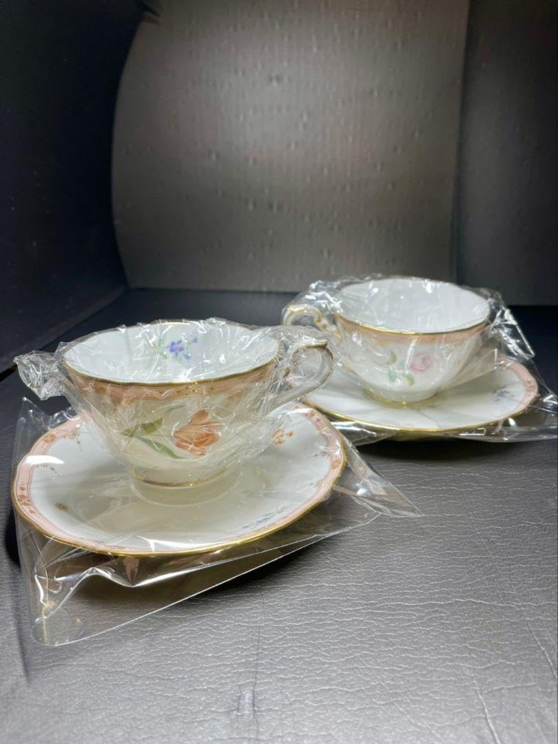 Noritake Maison Fleur ティーカップ・ソーサー ノリタケ ダイヤモンド
